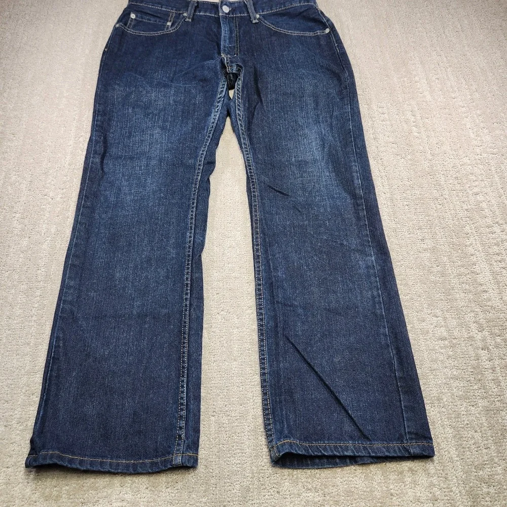 Levis 559 Jeans Mens 34x30 Relaxed Straight Leg Denim‎ Y2K Dark Wash Cowboy